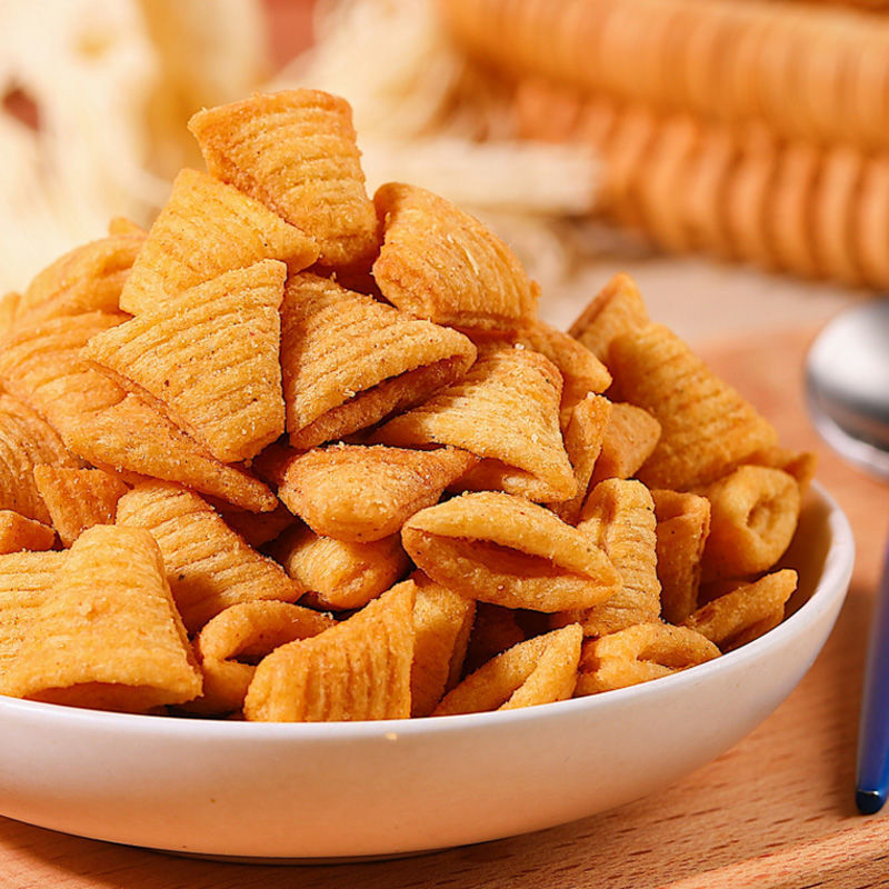 网红尖角脆批发礼包三角脆火锅店妙脆角整箱-ktv零食休闲小吃
