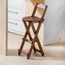 折叠凳子高凳高脚凳折叠靠背椅家用省空间便携式折叠板凳高马扎凳