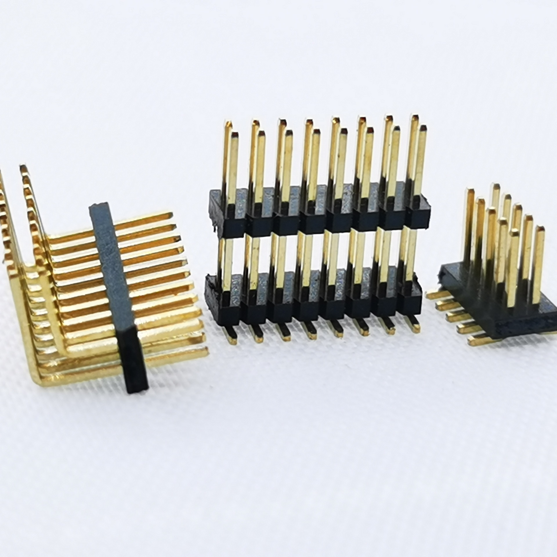 54排母 所有规格标准尺寸 插针双排双塑排针 加长针