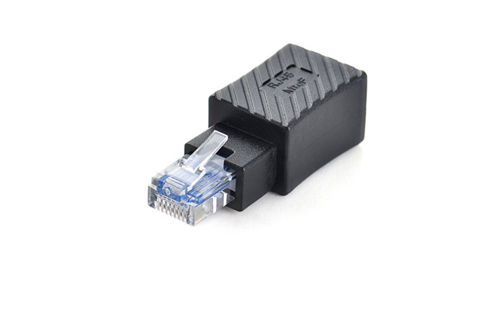 rj45网线转接头公对母延长五类六类rj45公对母网络宽带连接插头