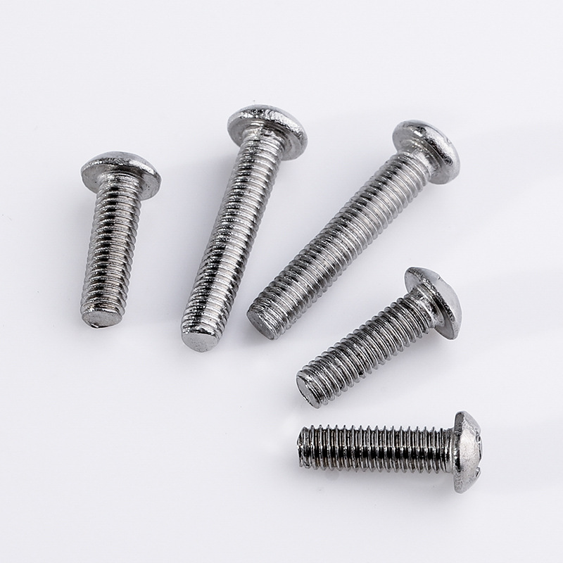 201不锈钢盘头十字圆头机螺钉螺丝机丝机钉元头机丝机螺丝m4m5m6