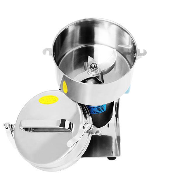 1000克 粉碎机家用电动磨粉机商用磨药机小型不锈钢机三七打粉机