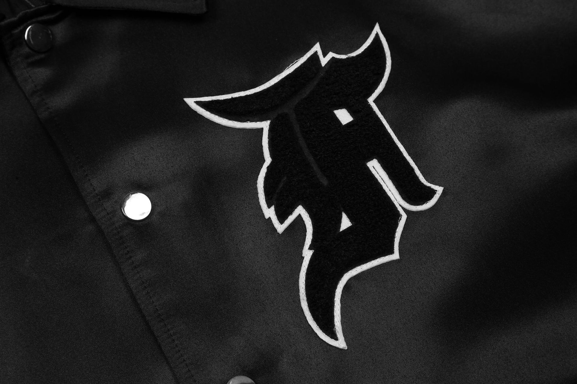 2021欧美潮牌fog第五季袖章徽章高街教练夹克棒球服外套男女同款