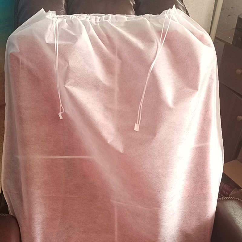 无纺布内袋防尘袋 被芯枕芯平口束口袋 床上用品松紧口收纳袋