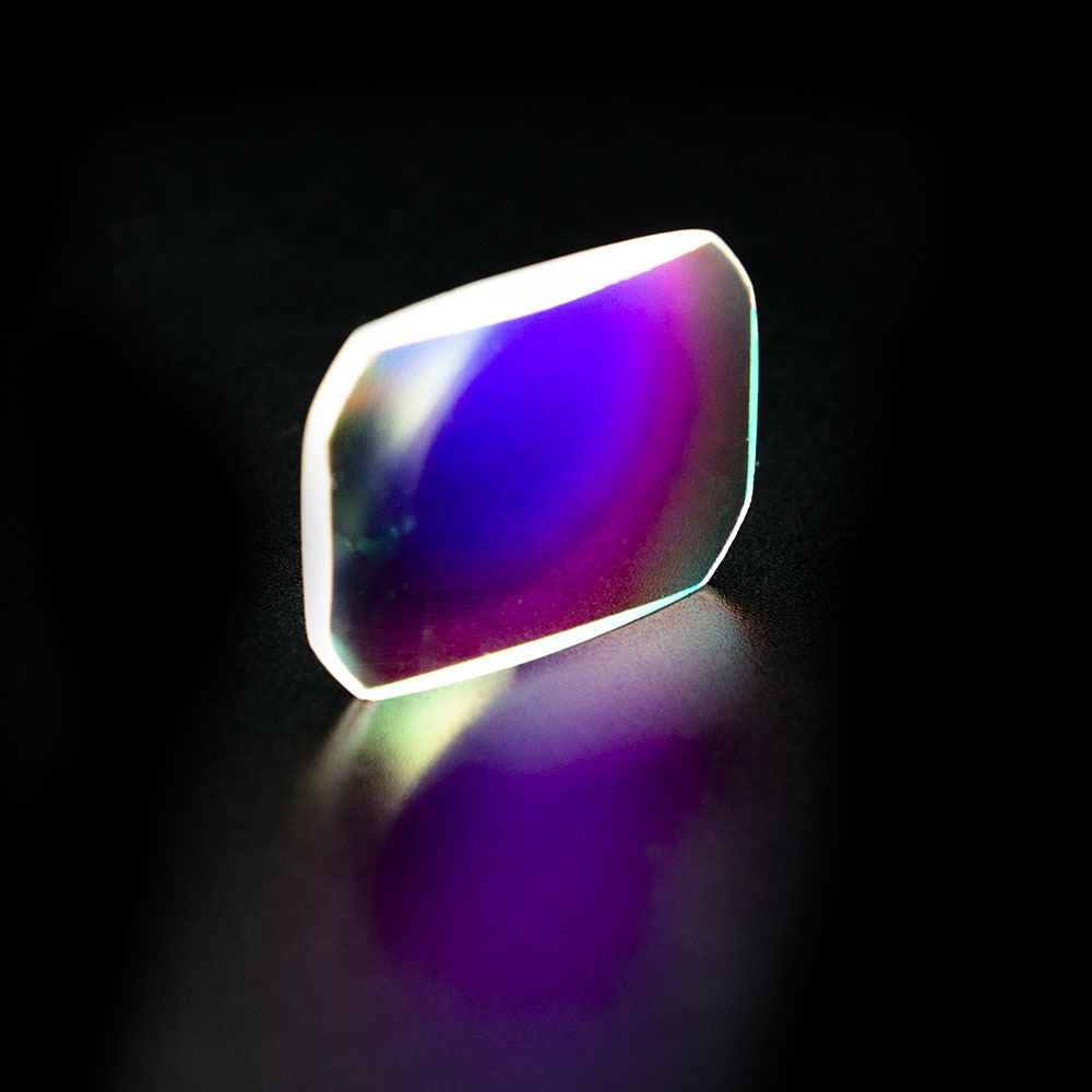 【南阳瑞特】彩色镀膜 平凸双凸透镜 光学玻璃透镜厂家定制批发yc