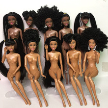 非洲黑人娃娃 10款 外贸跨境多关节黑皮肤非洲娃娃公仔