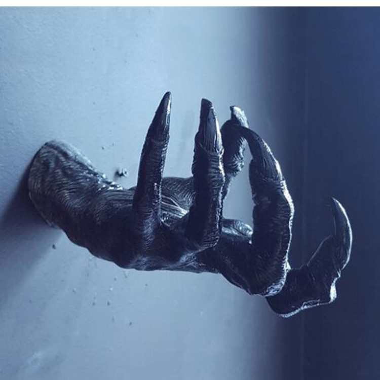 跨境新款恶魔之眼挂件装饰创意整蛊树脂工艺品恶魔手爪