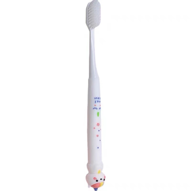 Creative Cartoon Small Head Soft-Bristle Toothbrush Ultra-Fine Household Super Soft and Cute Teenage Girls Fine Hair Toothbrush Travel Portable