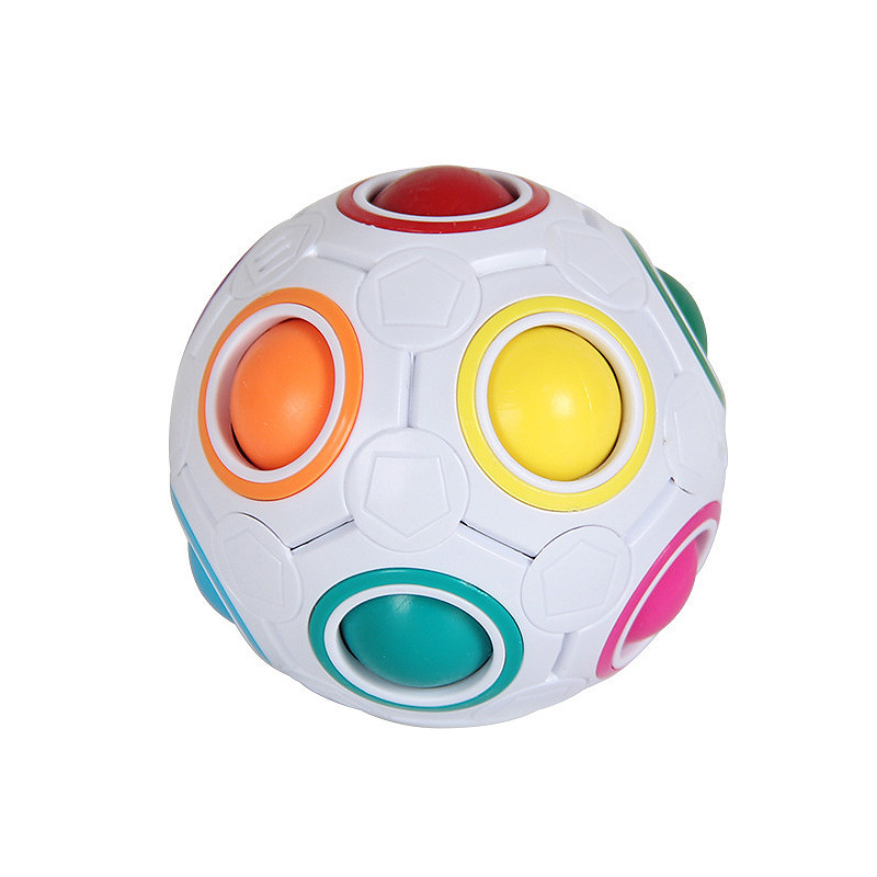 魔球力儿童智力益减智压玩具彩色智力球跨境爆