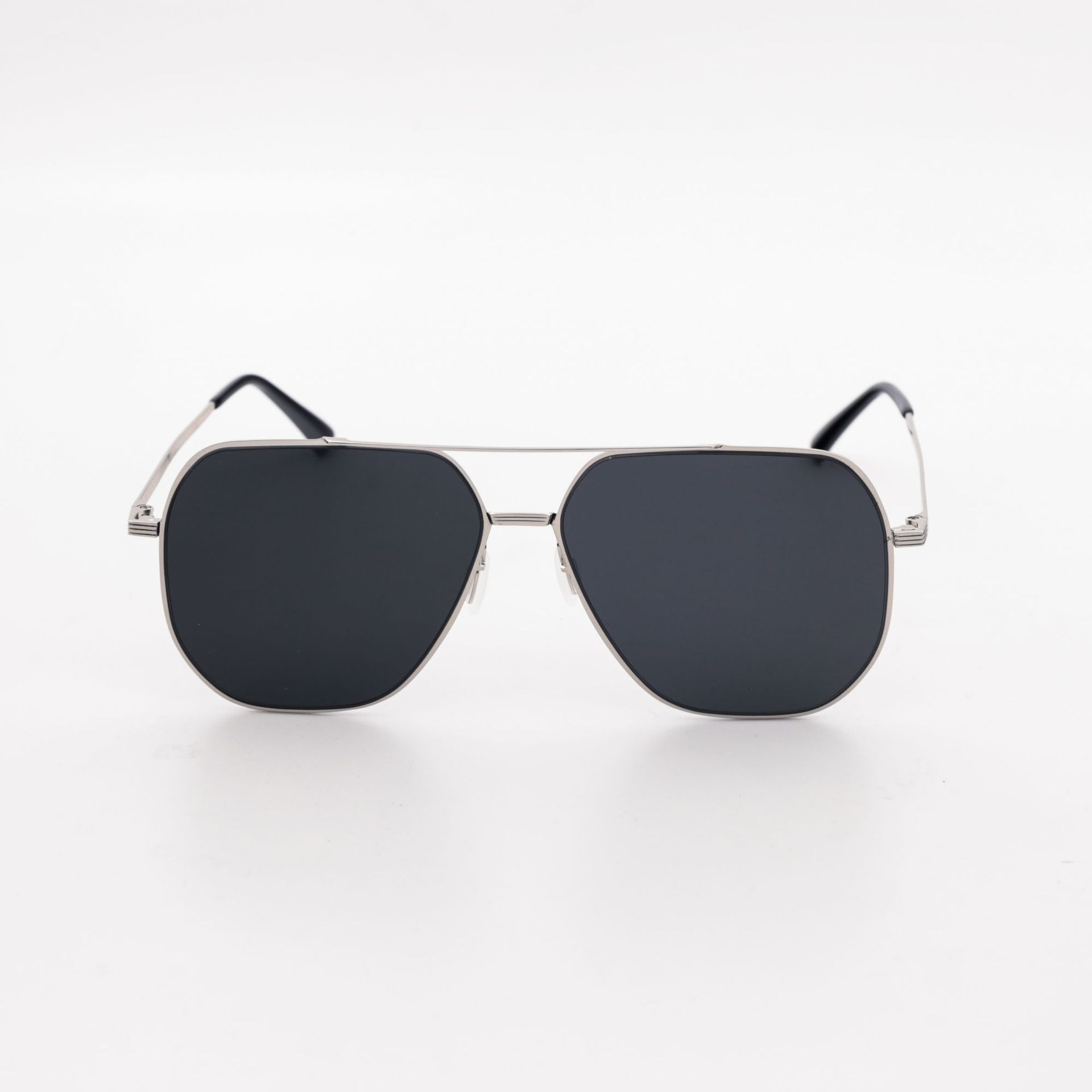 Thick Nylon Polarized Sunglasses Fashion Double Beam Polygon Fashion Driving Cycling Fishing Sunglasses Douyin