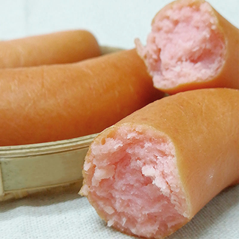 上海特产山林大红肠猪肉肠 下酒香肠熟食肠三林斜切红肠整箱10根