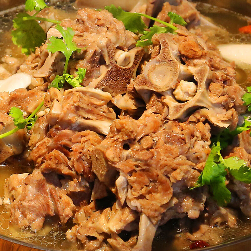 羊肉火锅即食内蒙特产羊骨头熟食新鲜羊脊骨1200g羊蝎子喝汤吃肉