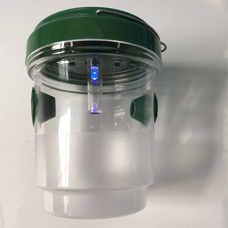 工厂供应昆虫捕捉器 果园led捕蜂器昆虫果蝇诱捕器太阳能捕蝇器