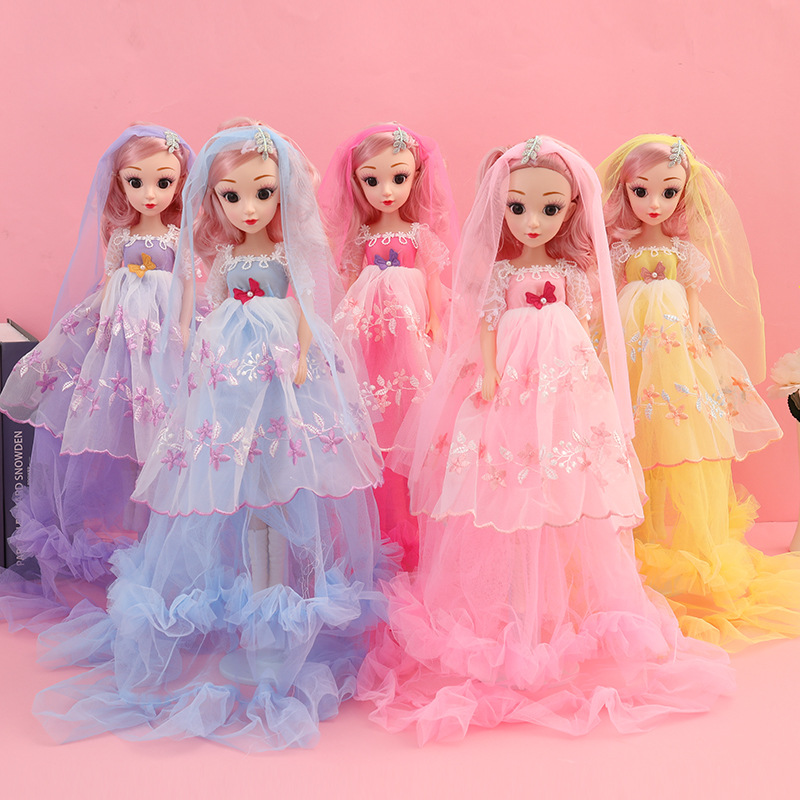 超大号50厘米公主娃娃招生礼品儿童玩具女孩礼物婚纱娃娃摆摊批发