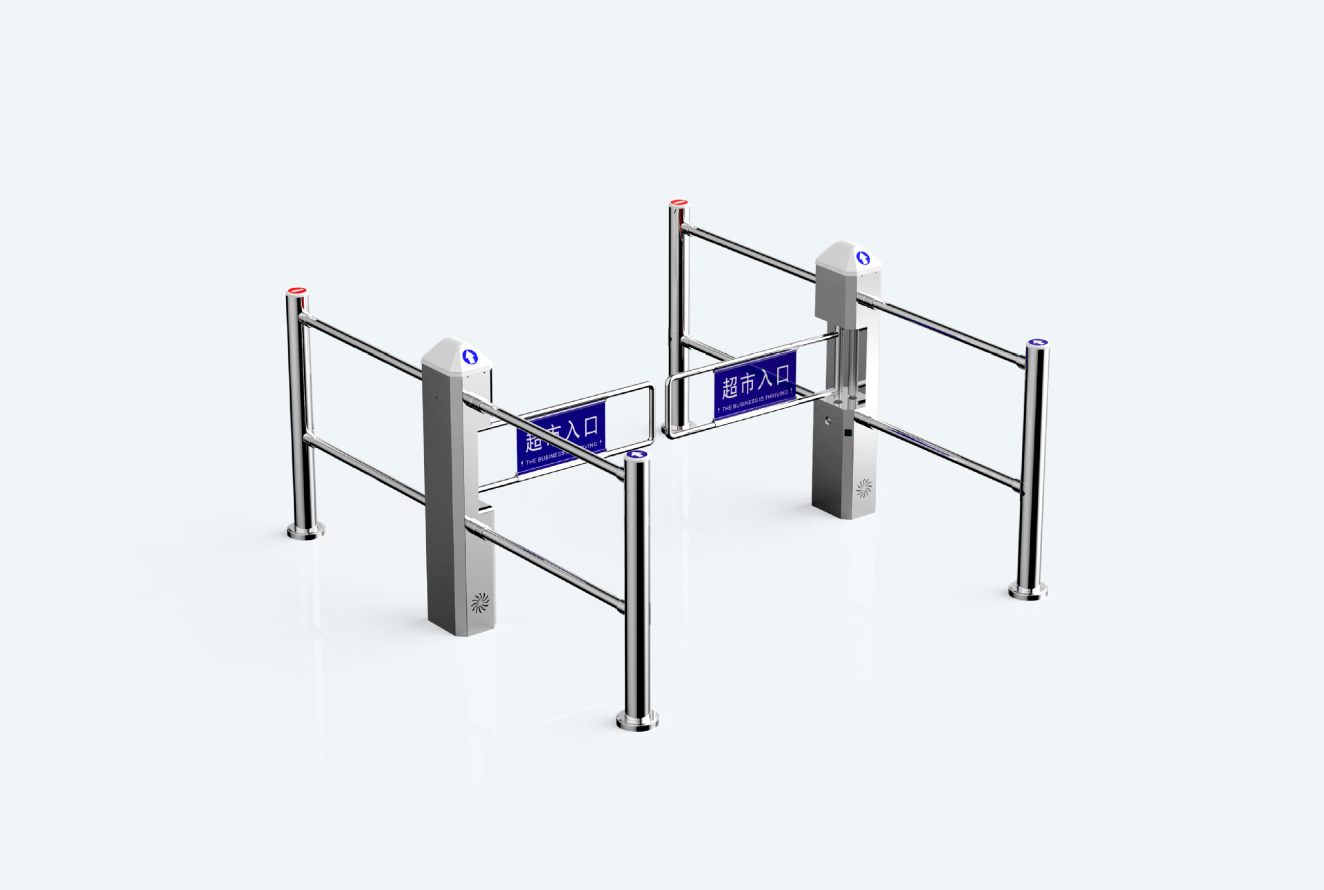 0成交2个服装化妆品防盗报警系统超市卖场防盗检测感应门禁商场声磁