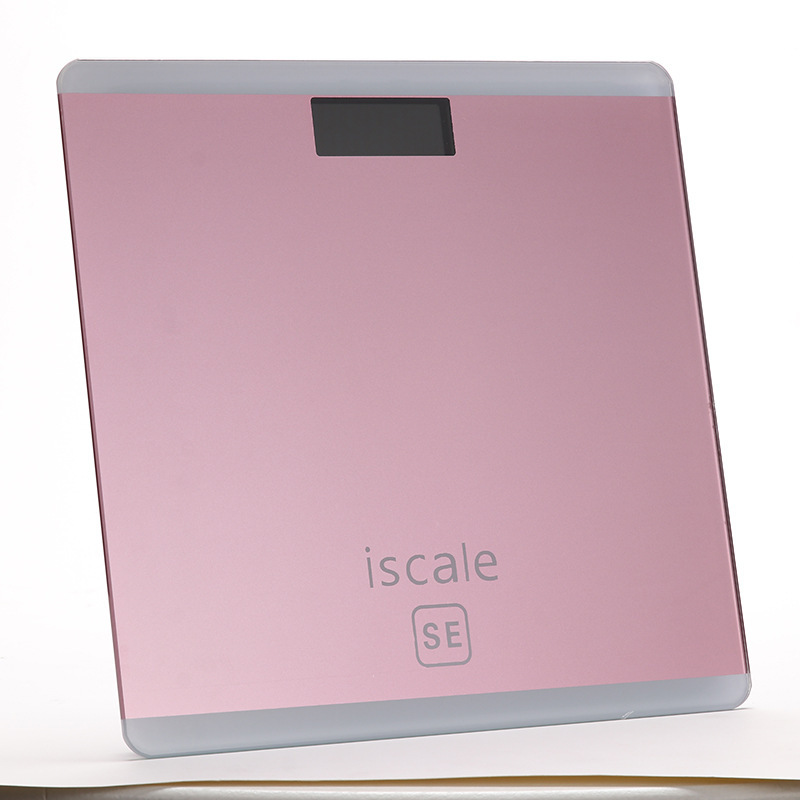 [Activity Gift] Square Color 26cm Electronic Scale Weight Scale Body Scale Tempered Glass Scale Gift