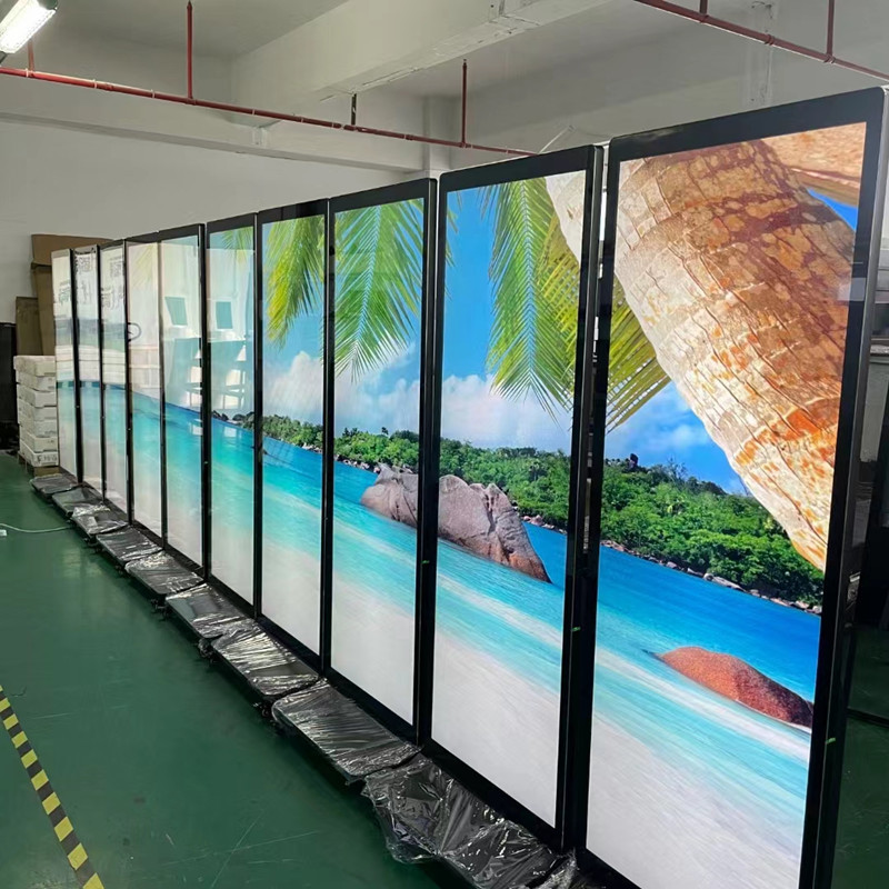 长条屏广告机智能超市货架海报显示屏超薄液晶条形屏显示器条形屏