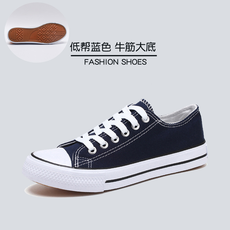 Spring and Autumn New Men's Shoes Men's Casual Flat Shoes Trendy plus Size 4 600 Match Breathable Soft-Soled Canvas Shoes Men's Wholesale