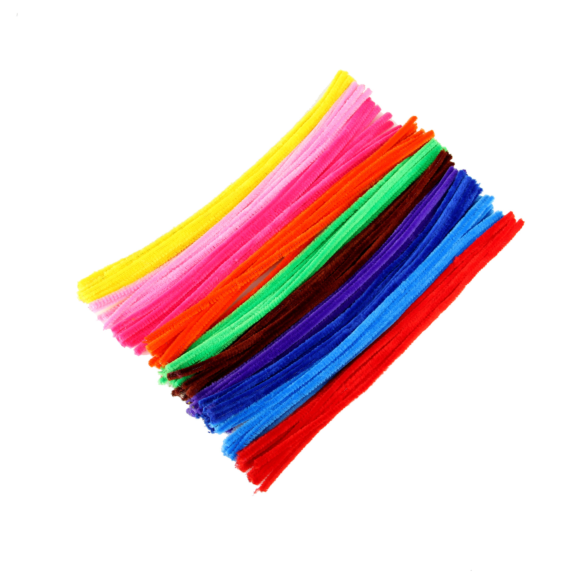 10色混色opp袋装毛条毛根扭扭棒diy美术幼儿园儿童手工制作材料