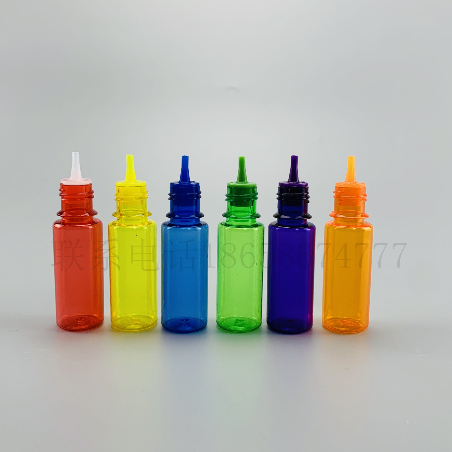 厂家直供多种规格v3pet透明卡口防盗压旋独角兽彩色烟油瓶塑料瓶