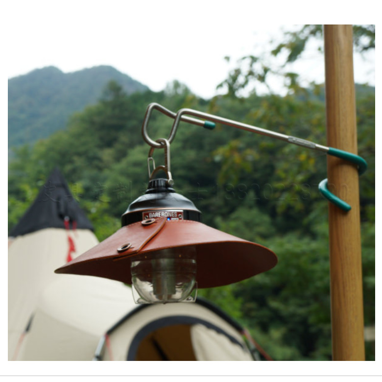 欧美复古室外皮革灯罩 露营挂灯防护罩 公园路灯保护罩