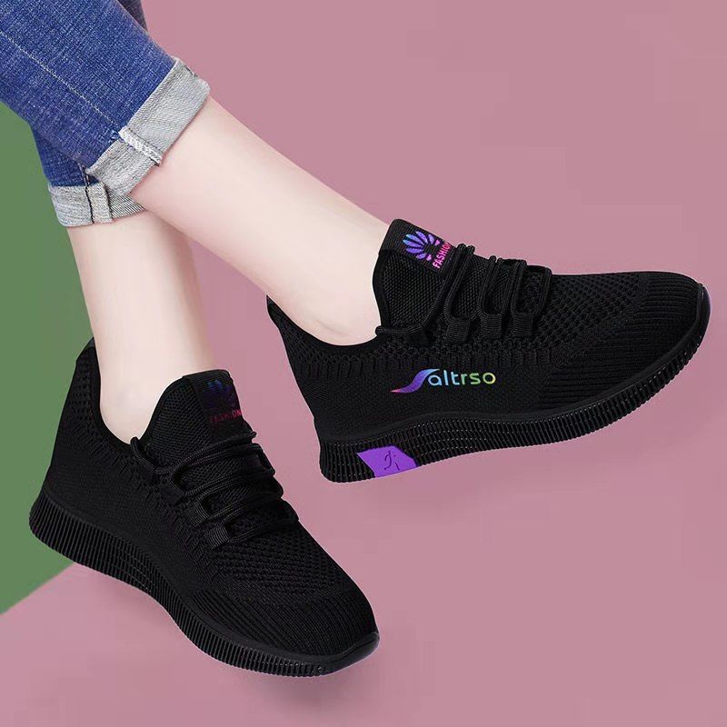 Women's Fashion Shoes 2023 Summer New Breathable Soft Bottom Women's Pumps Casual Running Lightweight Walking Shoes Women's Sneakers