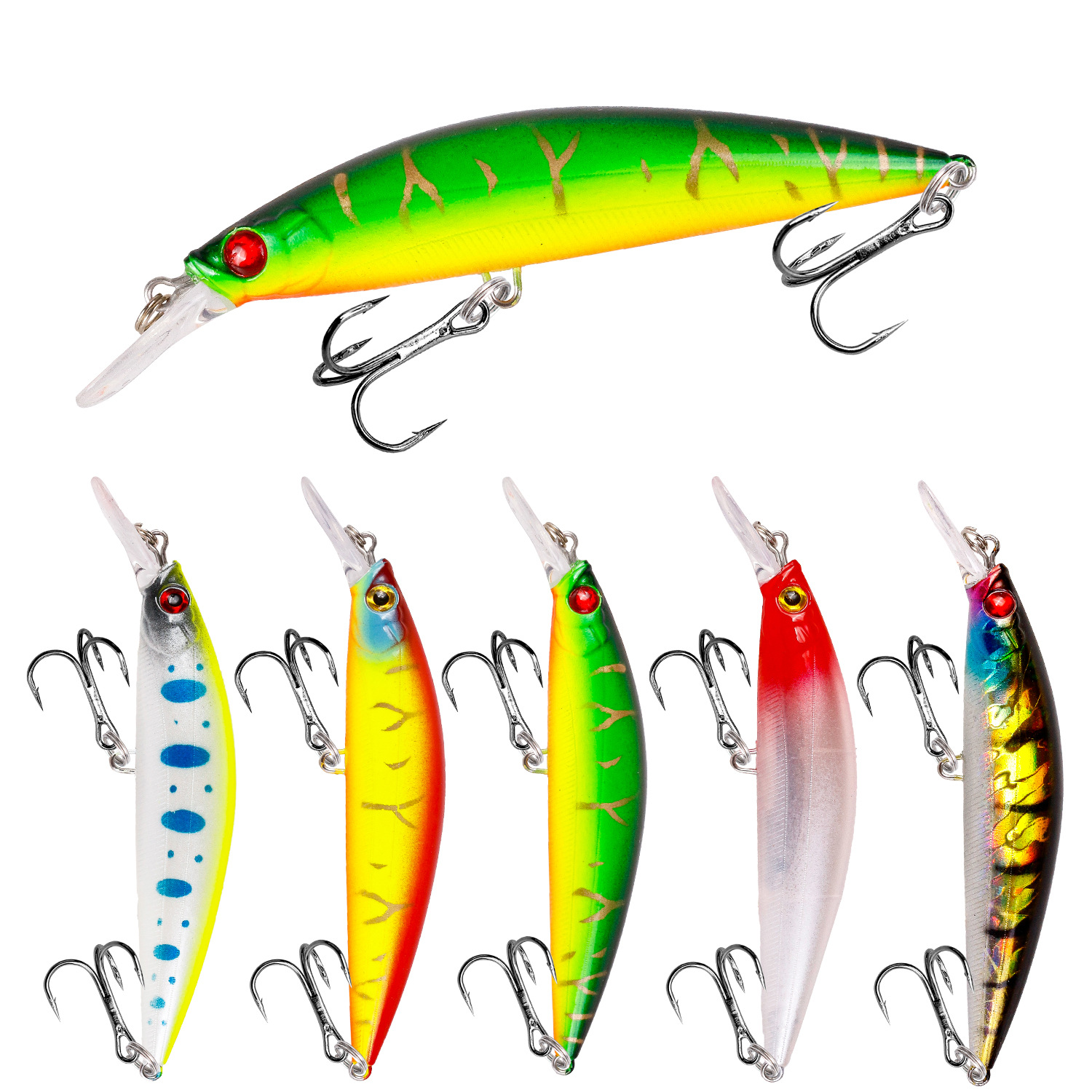 沉水米诺路亚鱼饵 10.5cm/25.5g 海钓淡水远投翘嘴鲈鱼黑鱼-阿里巴巴