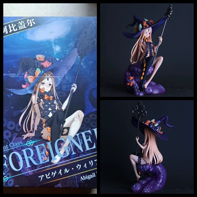 fgo fate 阿比盖尔 泡泡异端女巫 坐章鱼 美少女绅士模型盒装手办