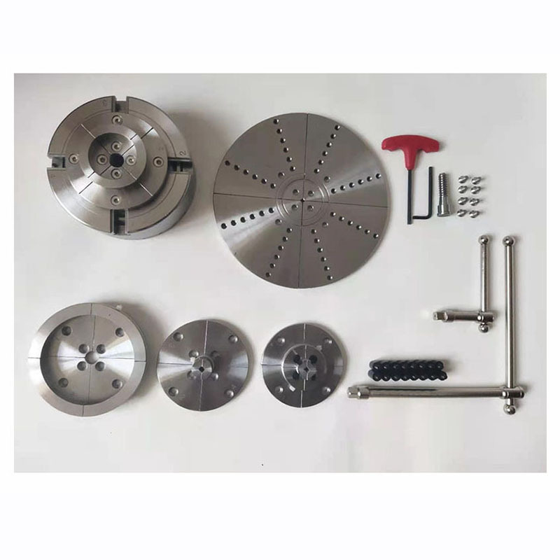 木工diy 车床4.5寸卡盘套装跨境产品