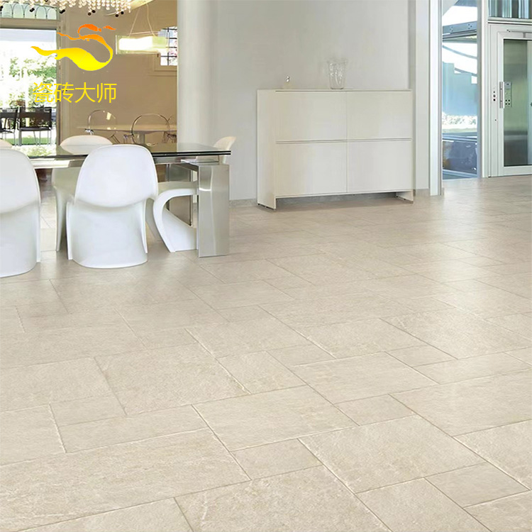 佛山瓷砖墙砖莱姆石客厅小地砖多规格混铺防滑花园户外广场地板砖