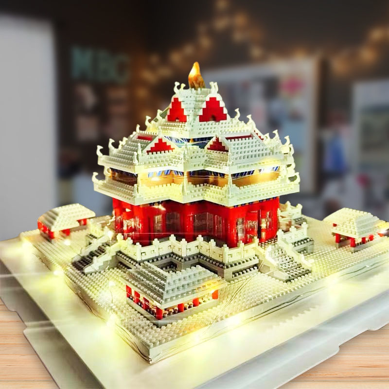 兼容乐高拼装玩具积木成人高难度大型建筑故宫太和殿拼图男孩