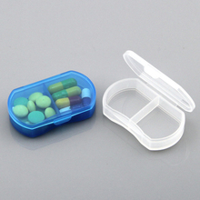 迷你药盒便携小药盒格密封药物收纳盒一周塑料药品盒随身药盒