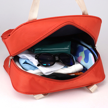 女旅行包大容量短途包包待产包健身手提袋收纳袋子轻便帆布行李新