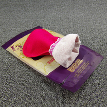 3MLE紫金香搓澡巾加大加厚双层中砂型洗澡巾搓澡手套男女通用