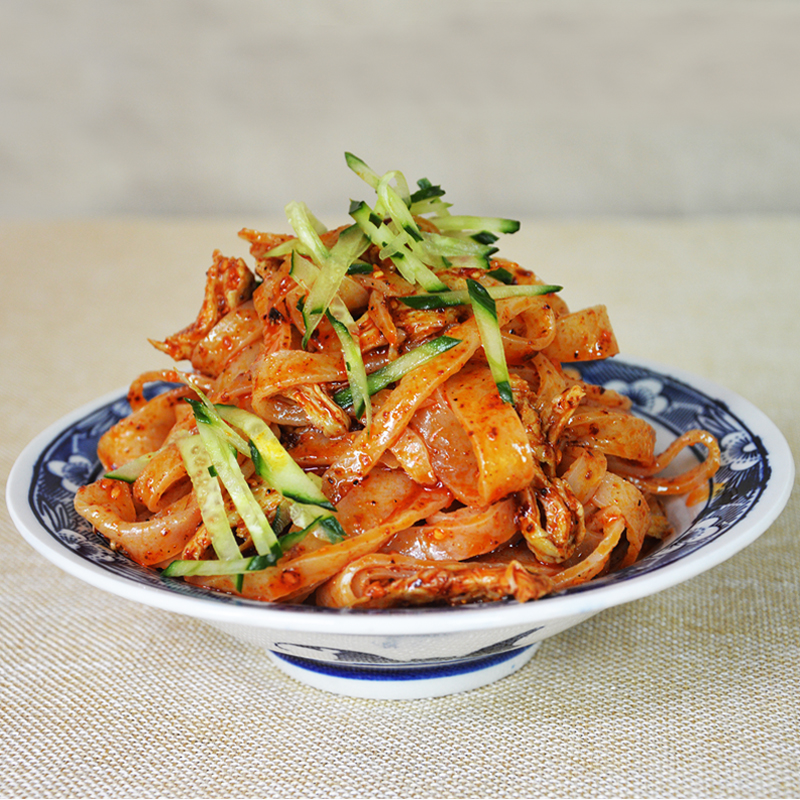 6袋套餐 陕西特产牛筋面 宝鸡岐山擀面皮280g各3袋方便速食