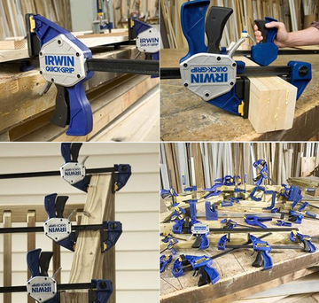 美国欧文irwin 木工夹快速夹强力固定夹子拼板夹重型f夹木工夹钳