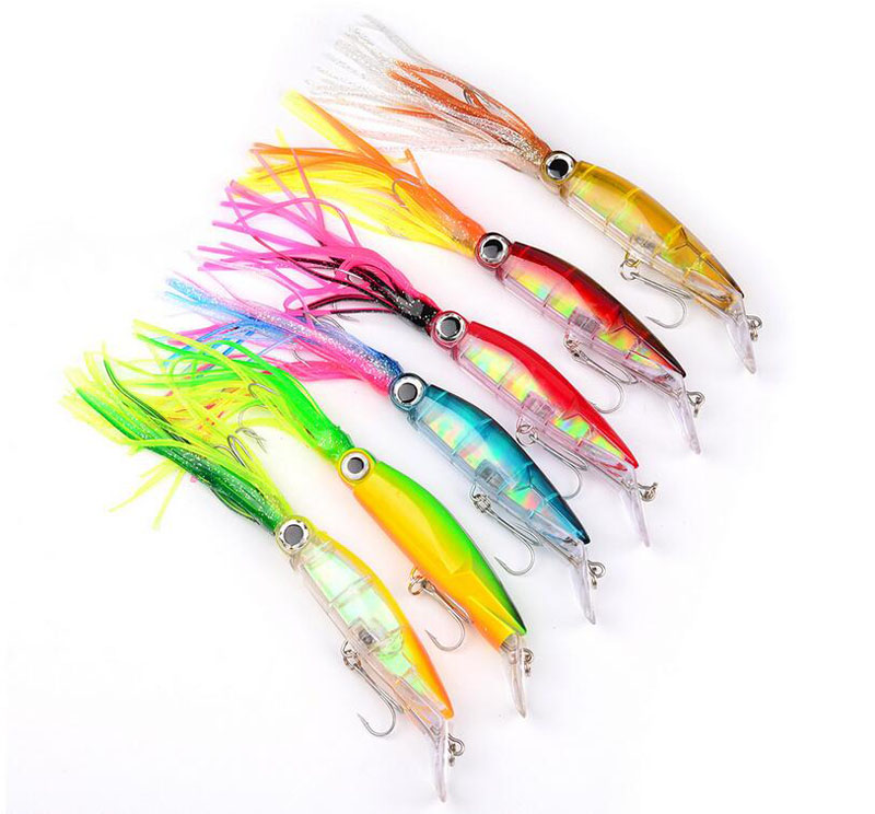 路亚假饵模米诺拟章鱼海鲈石斑桂鱼鲳鱼鳜鱼淡水海水海钓硬饵浮水