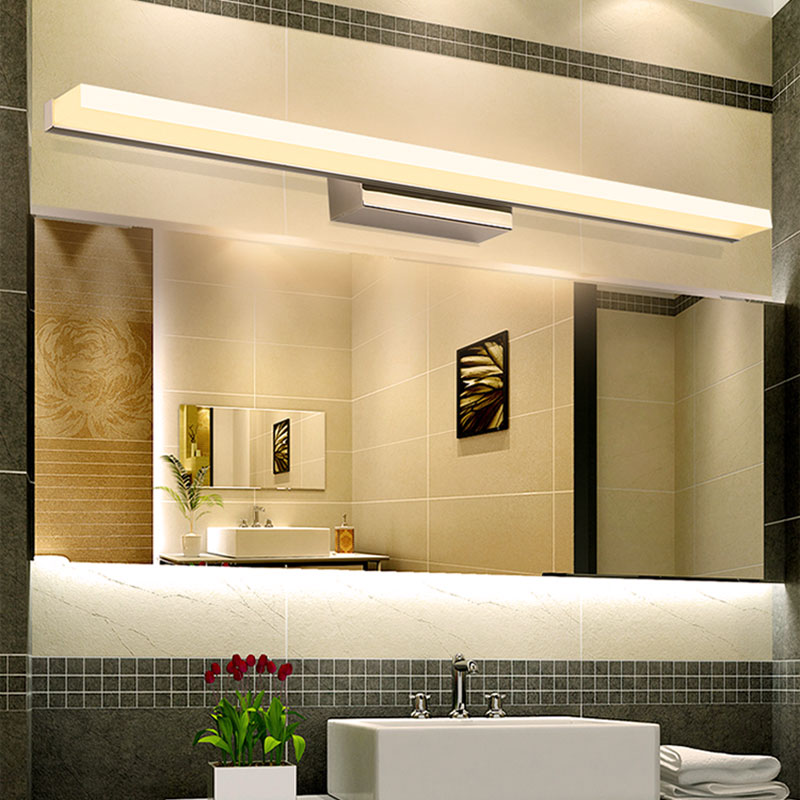 5米长壁灯洗手盆镜头镜柜灯具免打孔