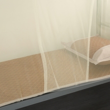 3DWF加密防尘顶加密蚊帐/大学生宿舍寝室上下铺/边开侧开门/上床