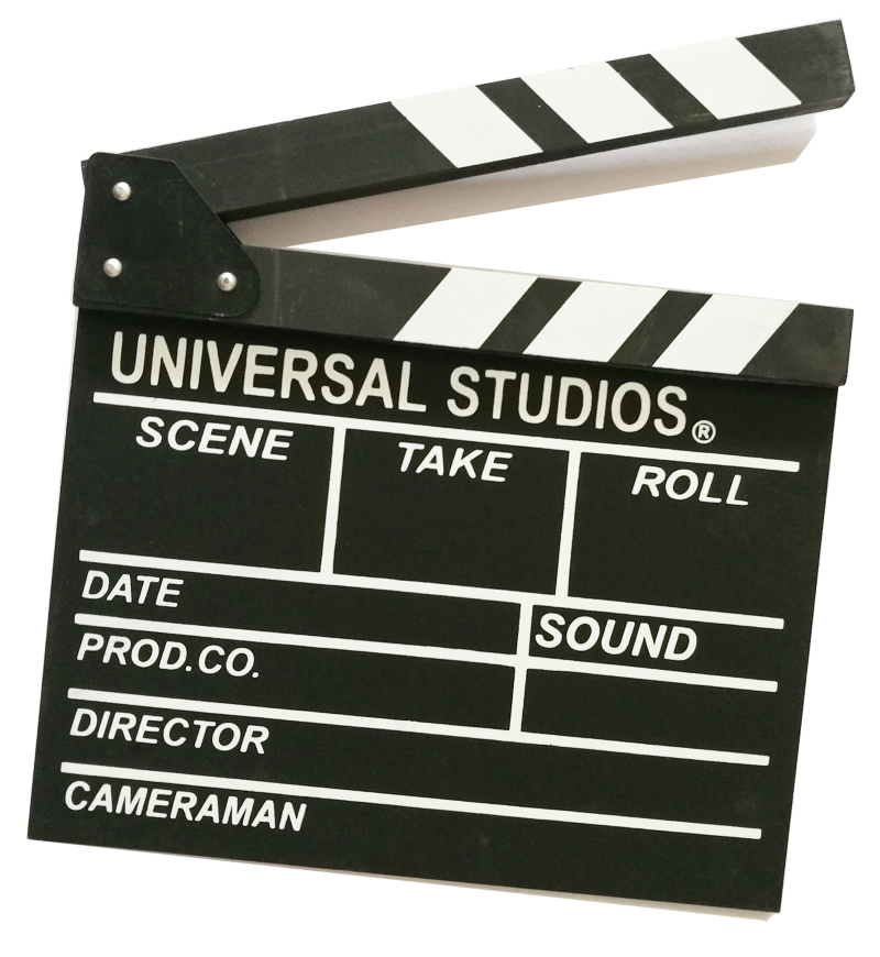 电影打板道具场记板开拍板导演板木质摄影网店拍照创意装饰品摆件