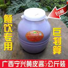 广西南宁宁兴桶装黄皮酱5000g卷筒粉肠粉拌面酱海鲜酱蘸酱调味酱