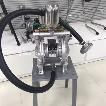 wolfkinga-20气动隔膜泵油泵浦油漆泵 双隔膜泵 滚涂机隔朗知