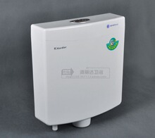 0A塑钢蹲便器冲水箱003D节水静音塑料卫浴水箱其他通用脚踏