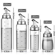 大号密封防漏油壶油瓶油醋壶玻璃高硼硅耐热耐高温调料瓶厨房