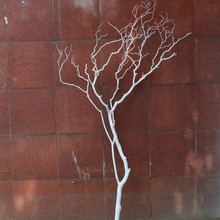 白色树枝装饰摆设干枯干枝干道具室内枯树艺术假树造型许愿树