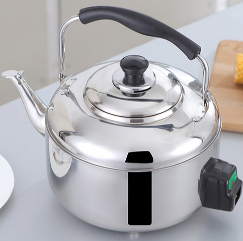 电热水壶大容量热水壶家用烧水壶不锈钢鸣音电水壶电热茶壶烧水器