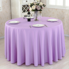 KE3C酒店圆桌餐厅餐桌加厚纯色方形桌布布艺会议展会台布甜品台桌