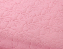 7bd欧式床单床套纯棉绗缝夹棉婚庆红床盖单件加厚床罩双人床床盖