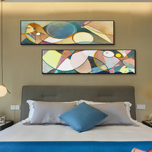BM简约现代抽象人物画卧室床头挂画酒店房间睡美人艺术画美女人体
