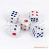 White background Red and blue dice  KTV Sieve Dice cup dice Dice Wholesale,